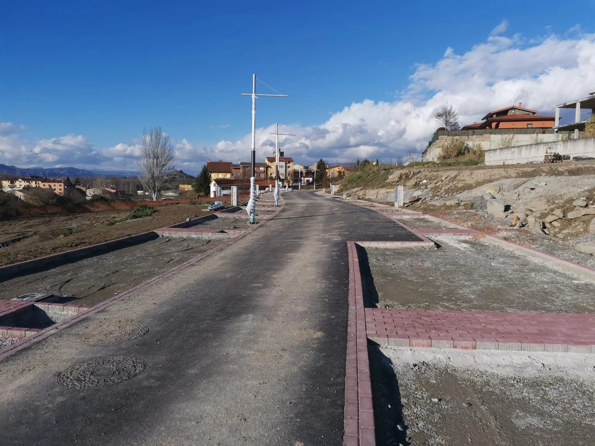 Urban plot with river views