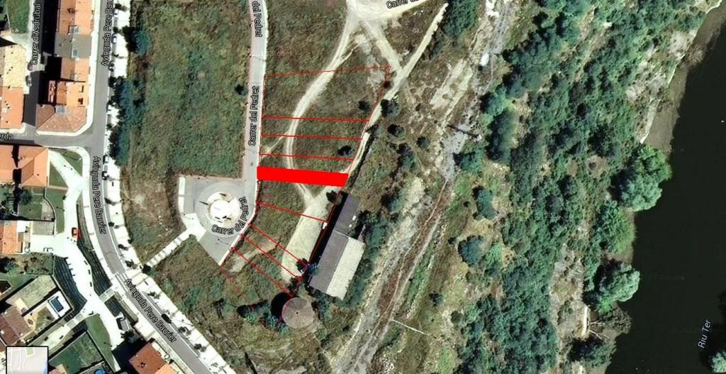 Urban plot in Roda de Ter