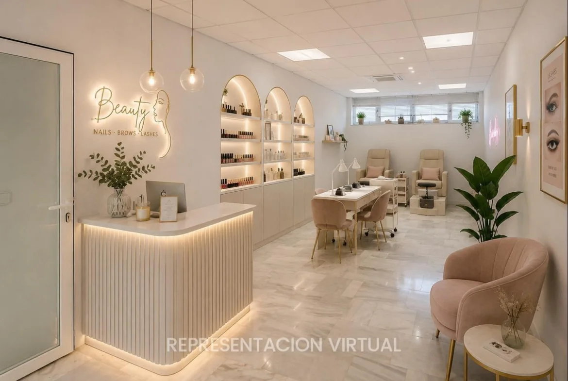 Local reformado con gran visibilidad