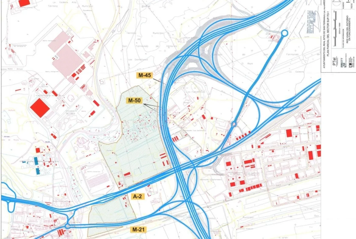 Suelo industrial logístico cerca de Madrid
