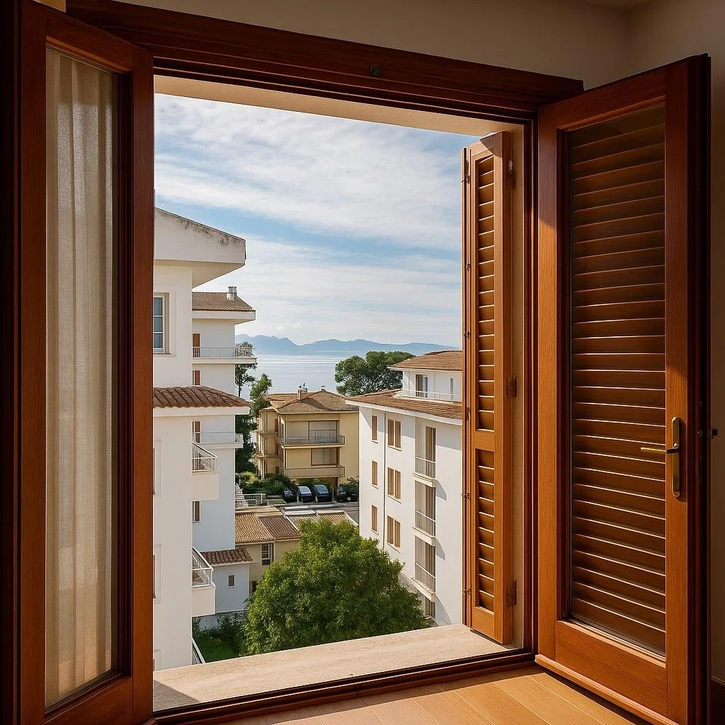 Ático con vistas al mar y terraza de 37 m²