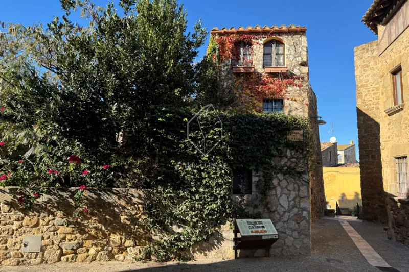 Historic stone house with panoramic terraces