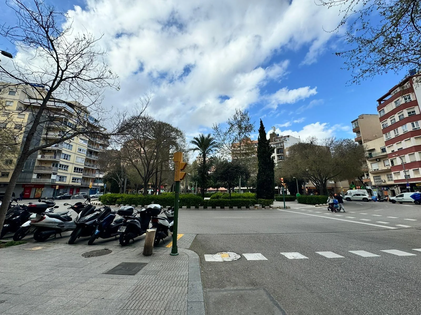 Urban development plot with approved licence