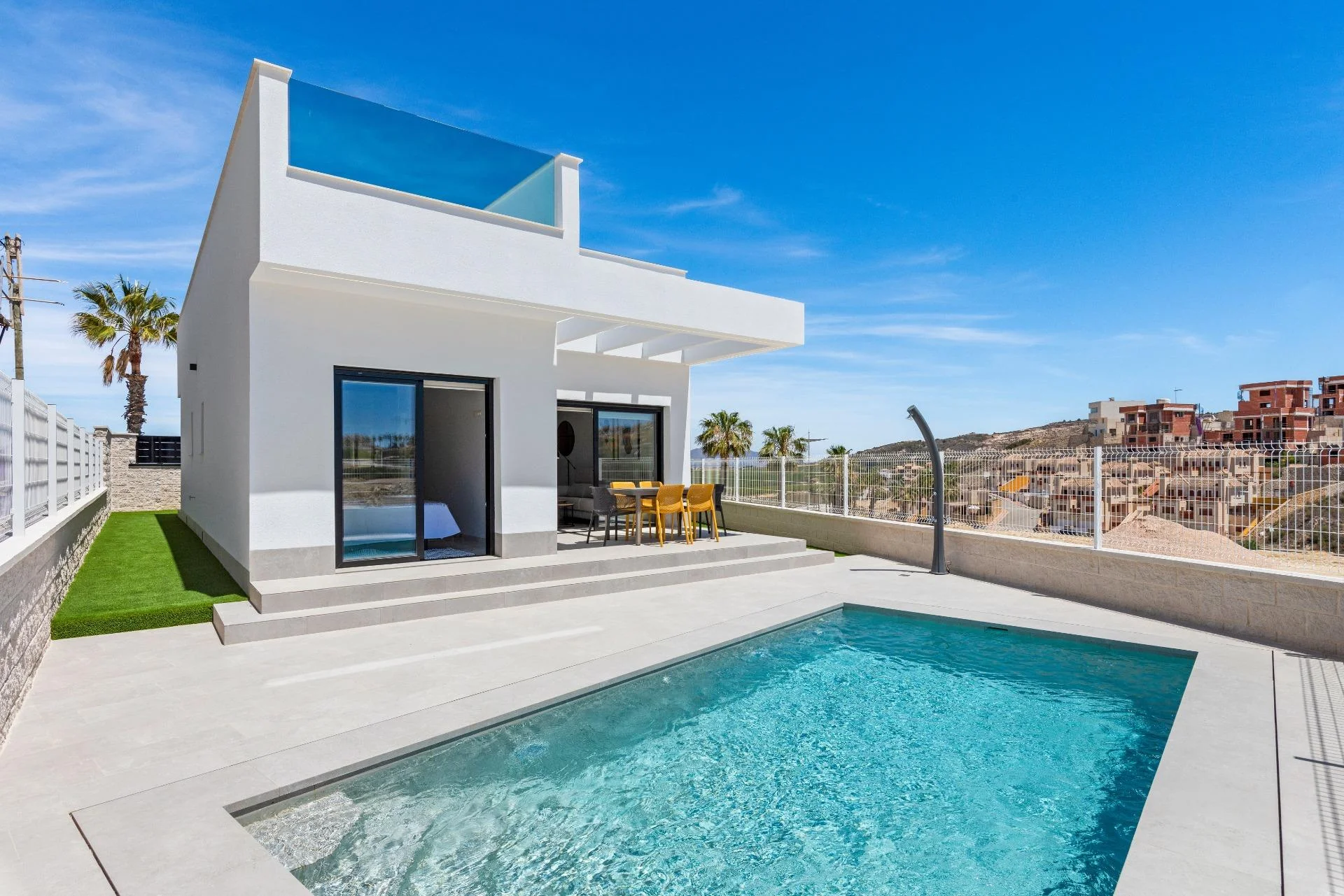 Villa con piscina privada en La Finca Golf