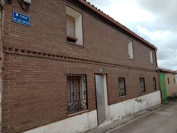 Traditional village house with courtyard