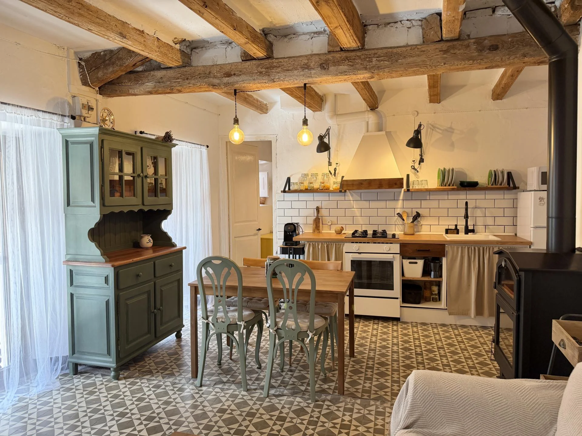 Piso con encanto y dos balcones en Bagà