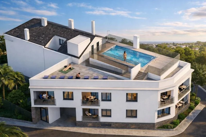 Coastal apartment with 2 bedrooms