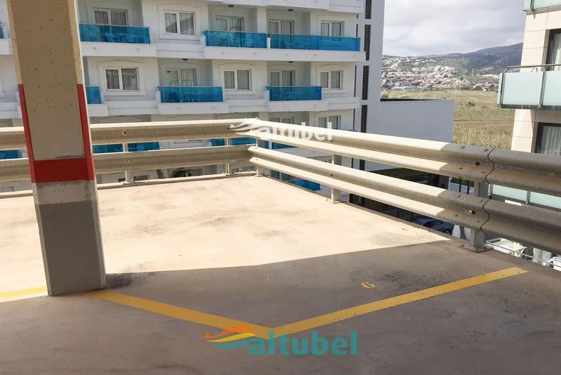 Small-car parking near Peñiscola beach