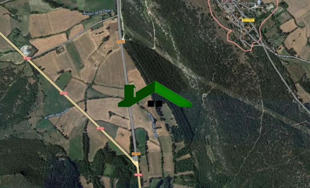 Large rural plot near Villarcayo