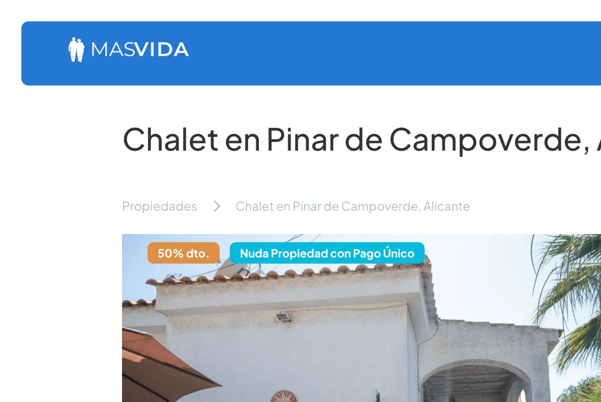 Chalet en nuda propiedad de 67 m² en Campoverde
