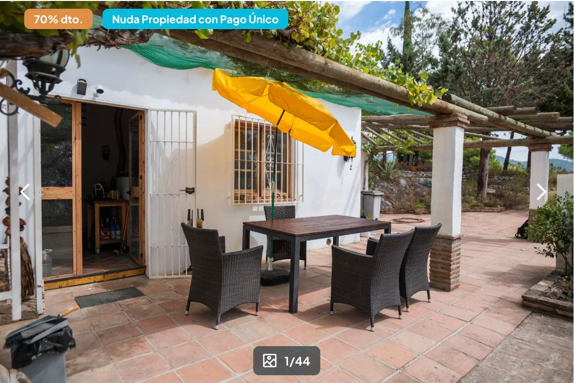 Modern finca with independent apartment