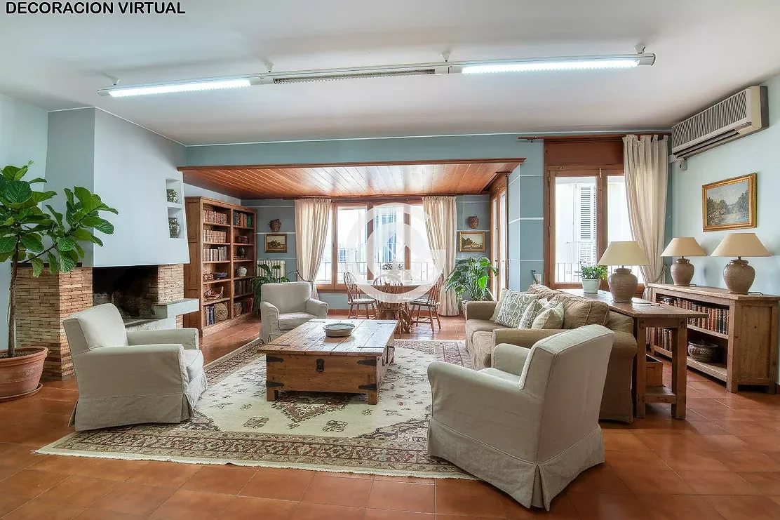 Central Palafrugell flat with five bedrooms