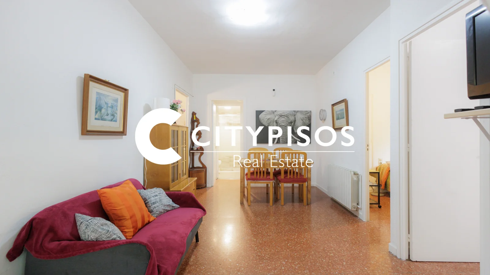 Barcelona flat with three bedrooms