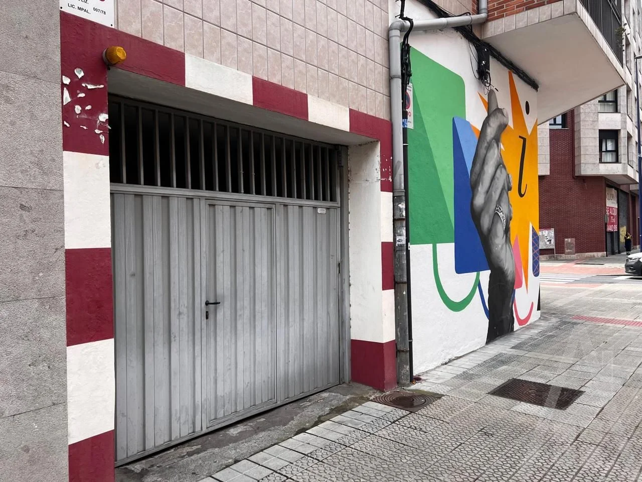 Garaje céntrico de 20 m²