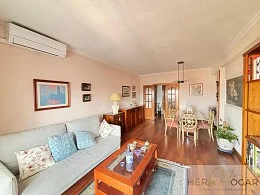 Piso de tres dormitorios con dos terrazas