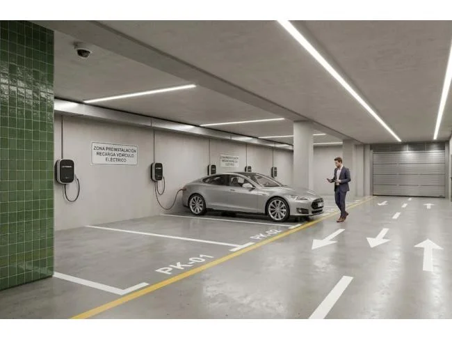 Off-plan parking space in La Llagosta