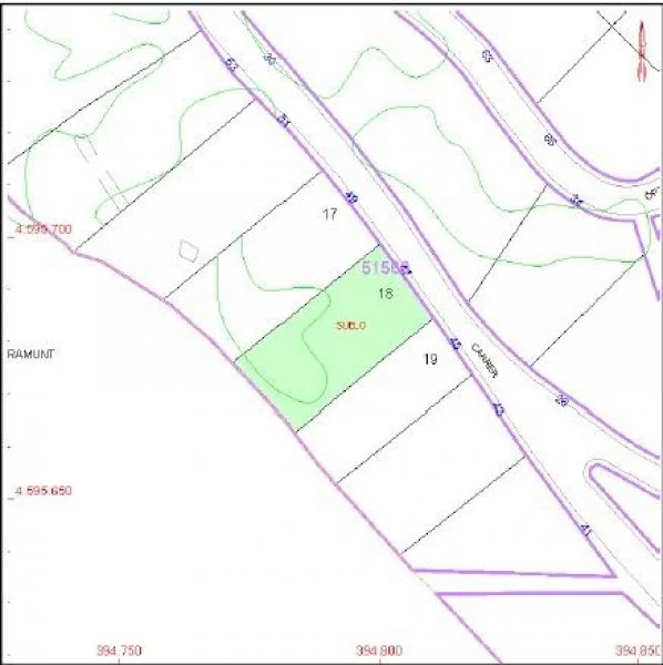 621 m² urban plot in Piera