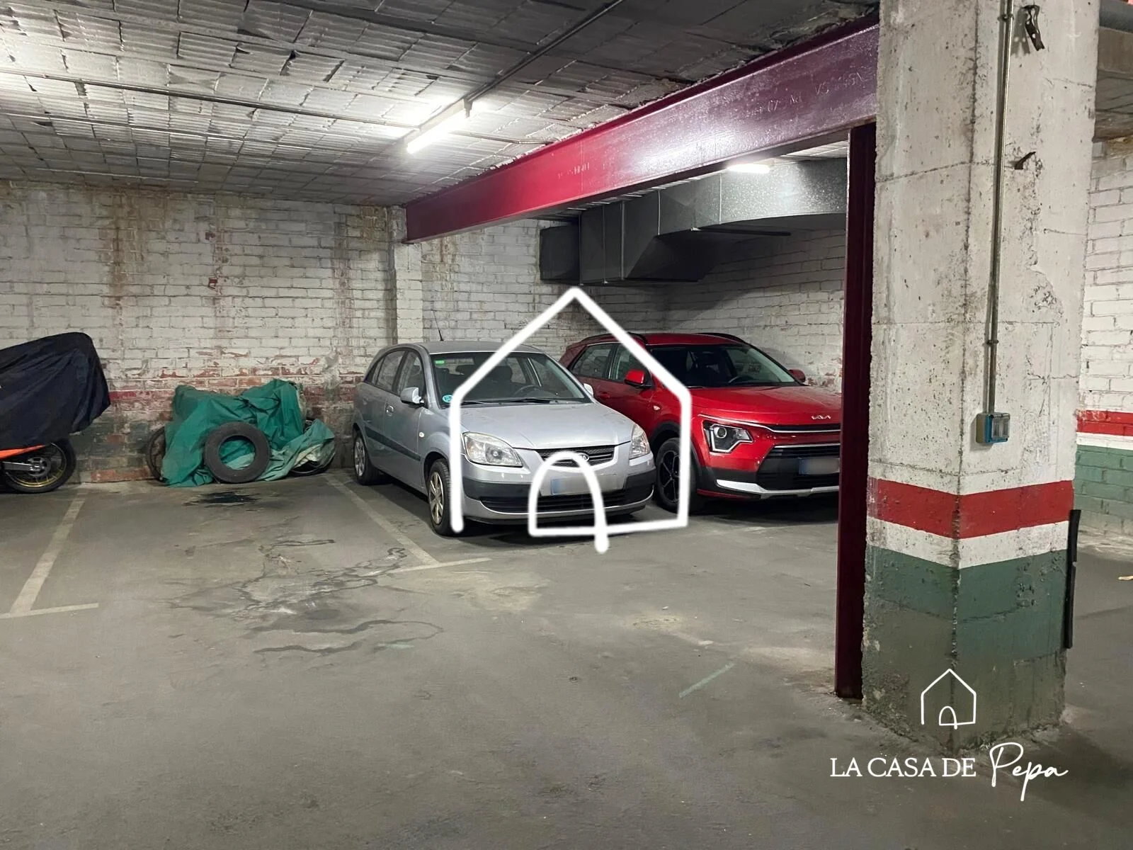 Inversión en parking de dos plazas en Viladecans