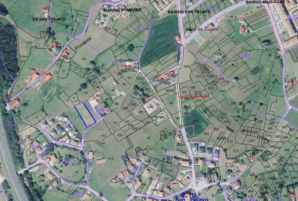 Urban plot for two homes