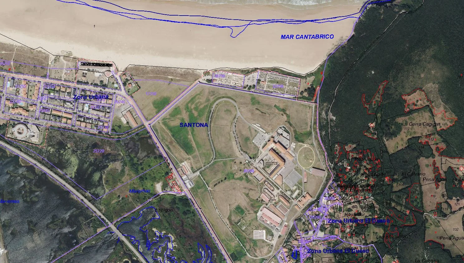 Urban plot near Berria beach, 209 m²