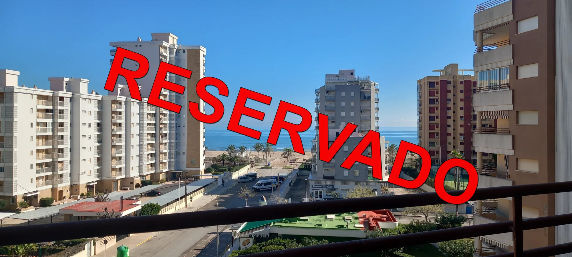 Sea-view apartment near Gandia beach