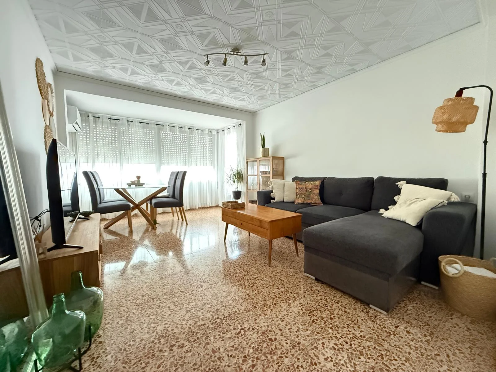 Central Gandia flat, three bedrooms