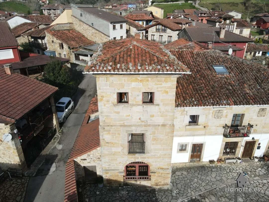 Historic stone tower with renovation potential