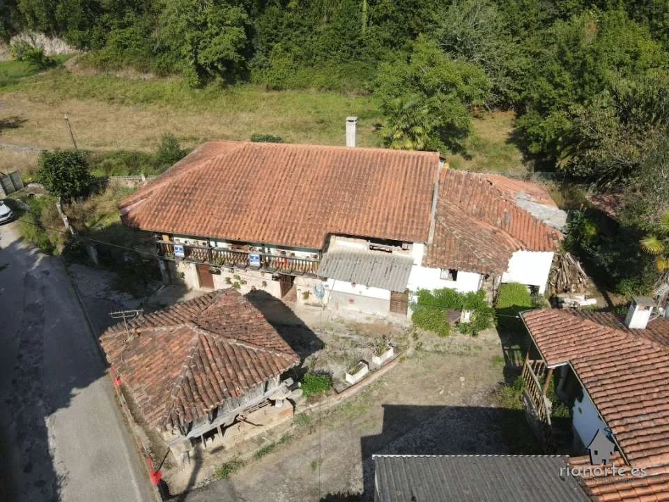 Traditional riverside house near Ribadesella