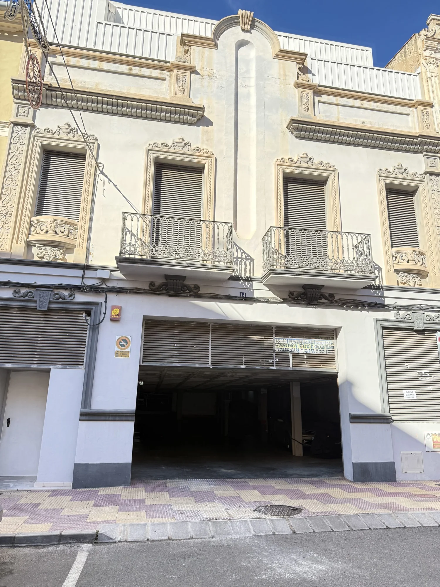 Central Cullera garage space, second floor