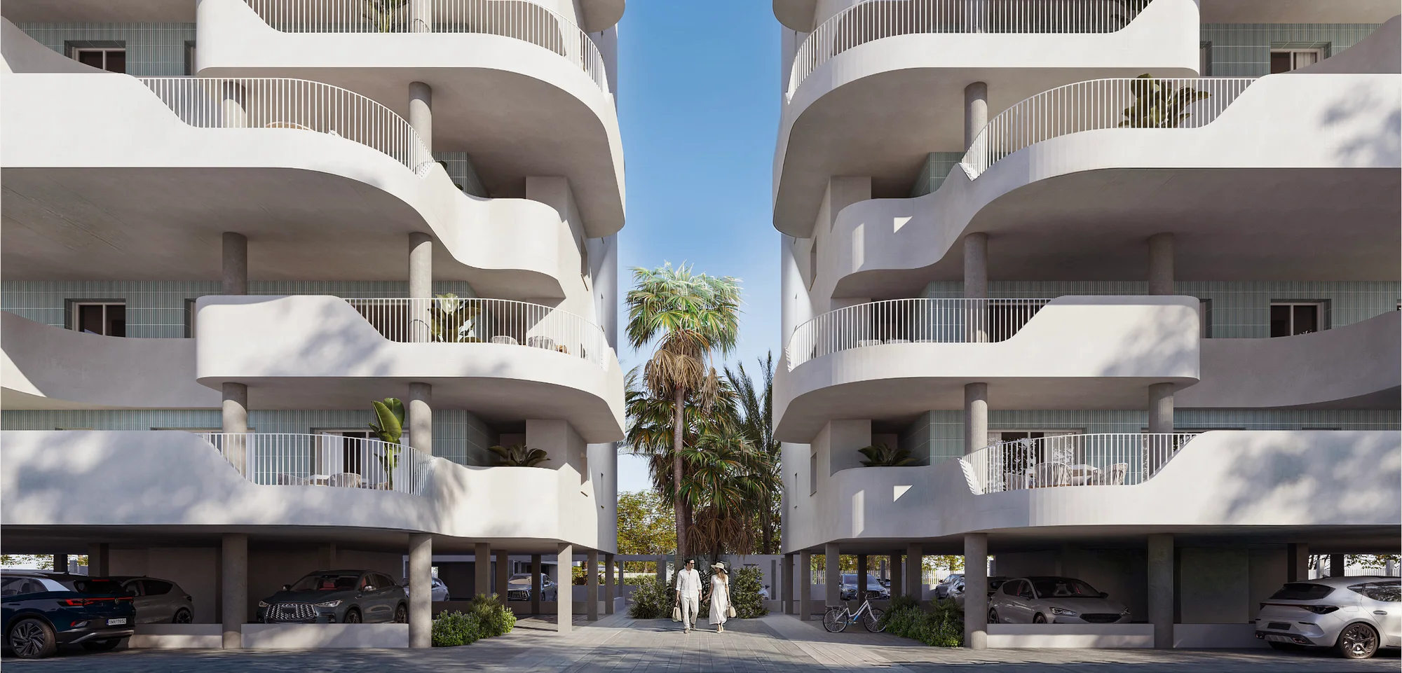 New beachfront apartment development