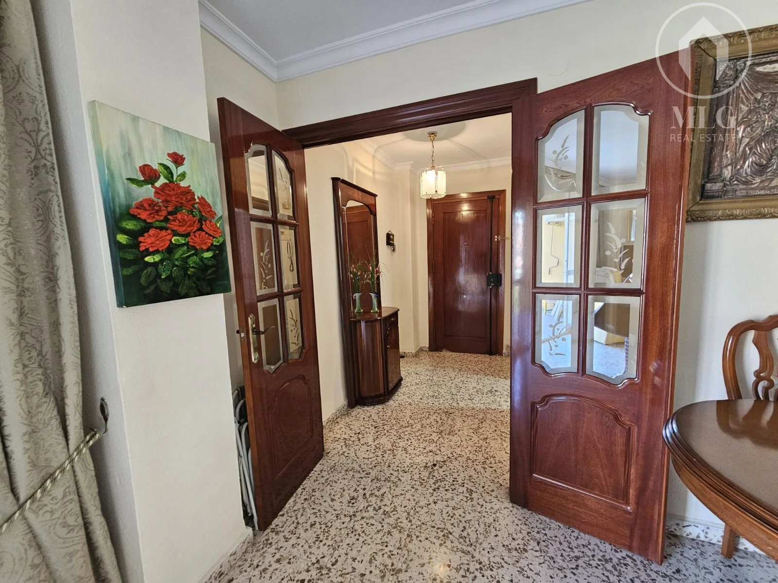 Piso de tres dormitorios con terraza en Málaga