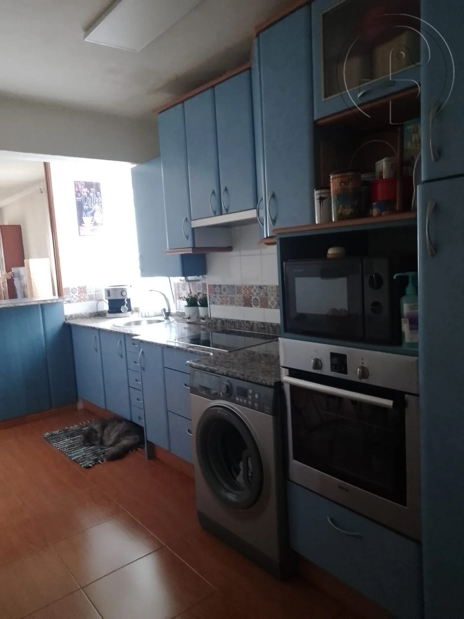 Fifth-floor flat near hospital, two bedrooms