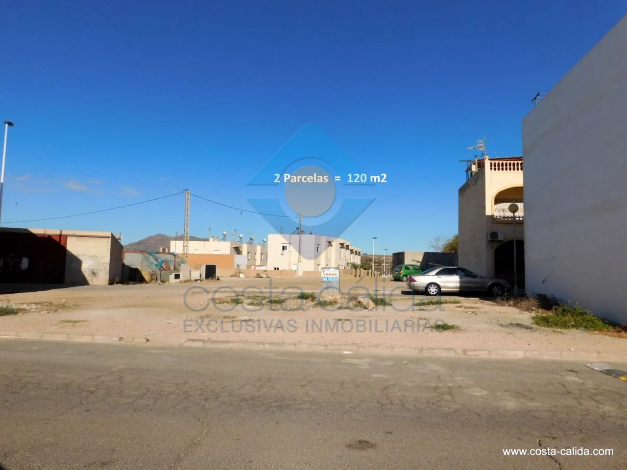 Urban plot in Playa Sol, 120 m²