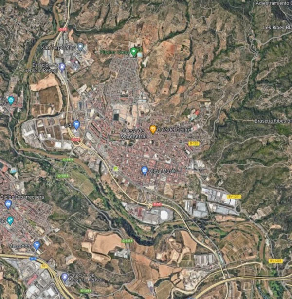 Industrial plot with 966 m² buildability