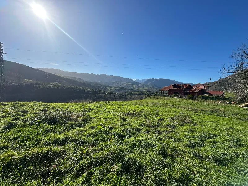 Urban-rural plot with mountain views