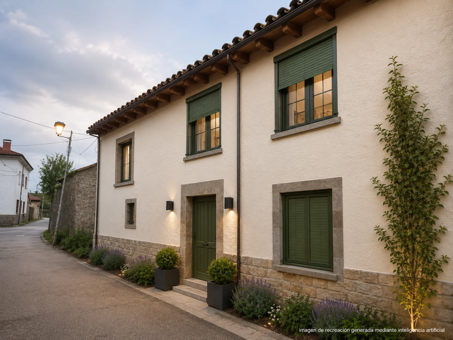 Stone house in mountain village, 212 m²