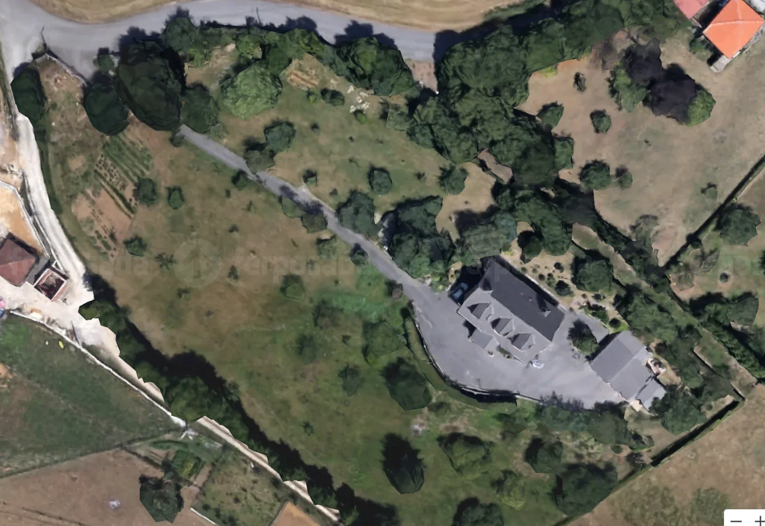 La Pedrera plots near Gijón