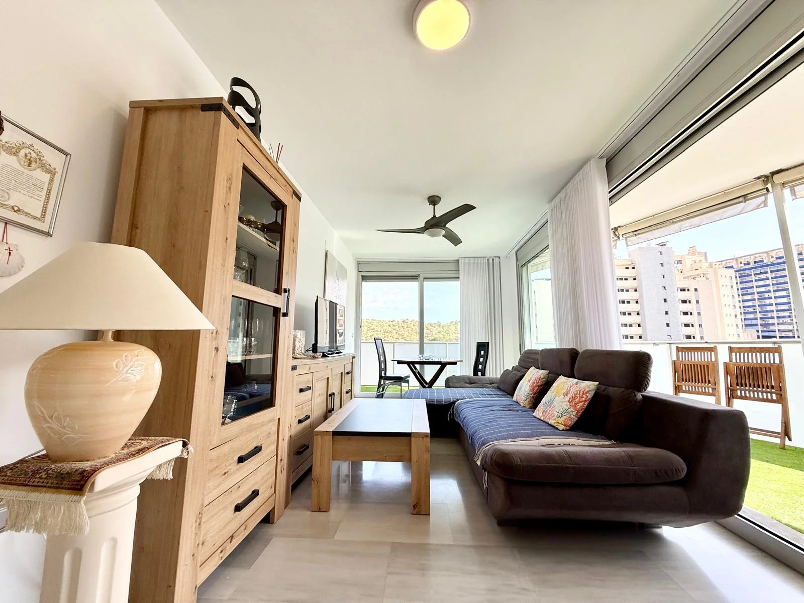 Renovated Cala Villajoyosa apartment, terraces