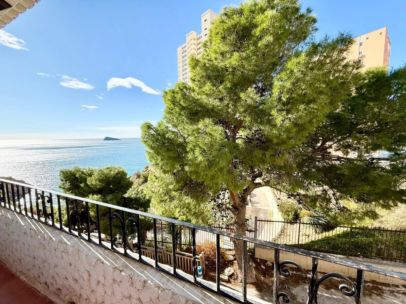 Reformed Benidorm studio with sea views