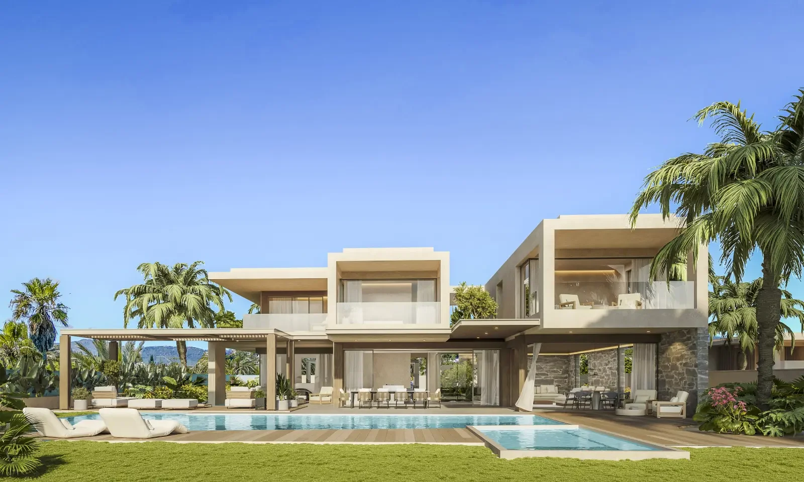 Contemporary Manilva villa, 580 m², pool