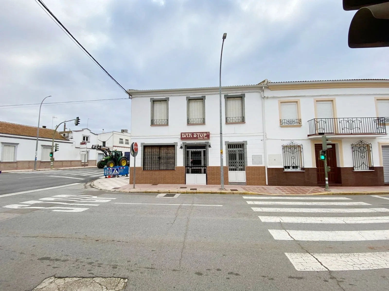 Mixed-use building with hospitality premises