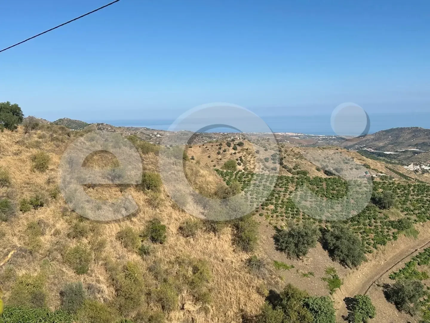 Rural plot near Macharaviaya, 2253 m²