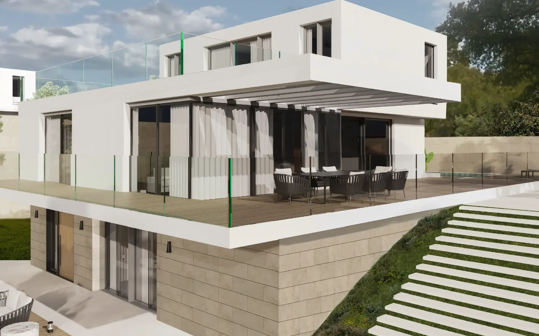 Parcela edificable en Estepona, 885 m²