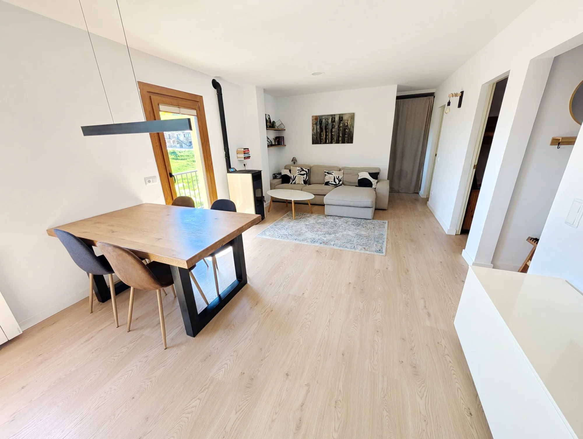 Apartamento de montaña en Molló, tres habitaciones
