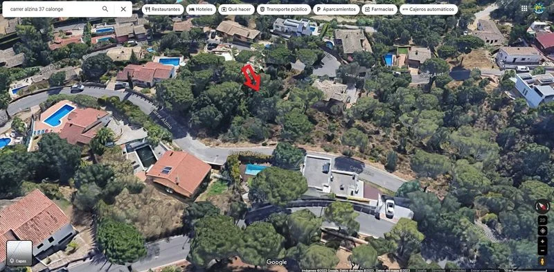 Panoramic-view urban plot in Calonge