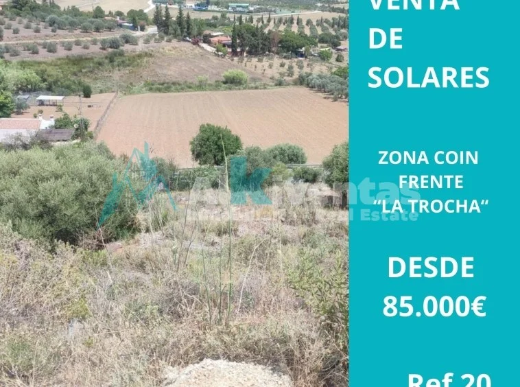 Solar frente a La Trocha, más parcelas