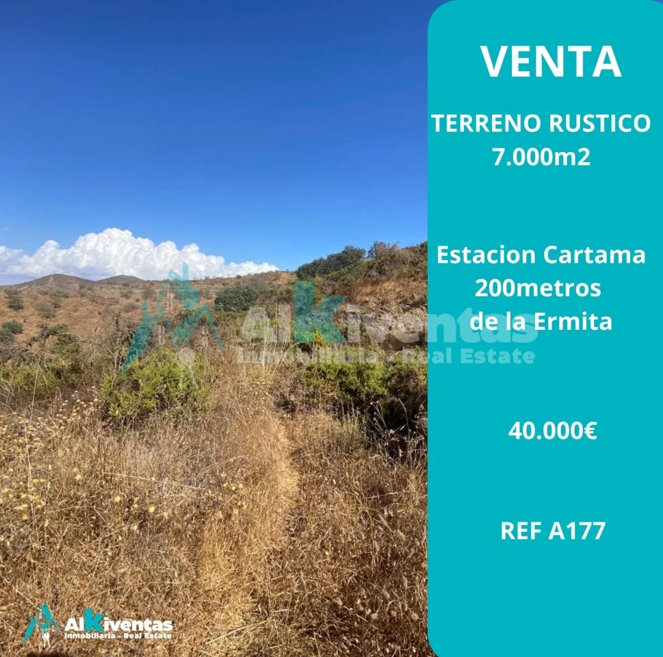 Terreno natural en Cártama de 7.000 m²