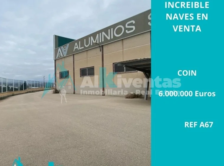 Complejo industrial en Coín, 3.571 m²