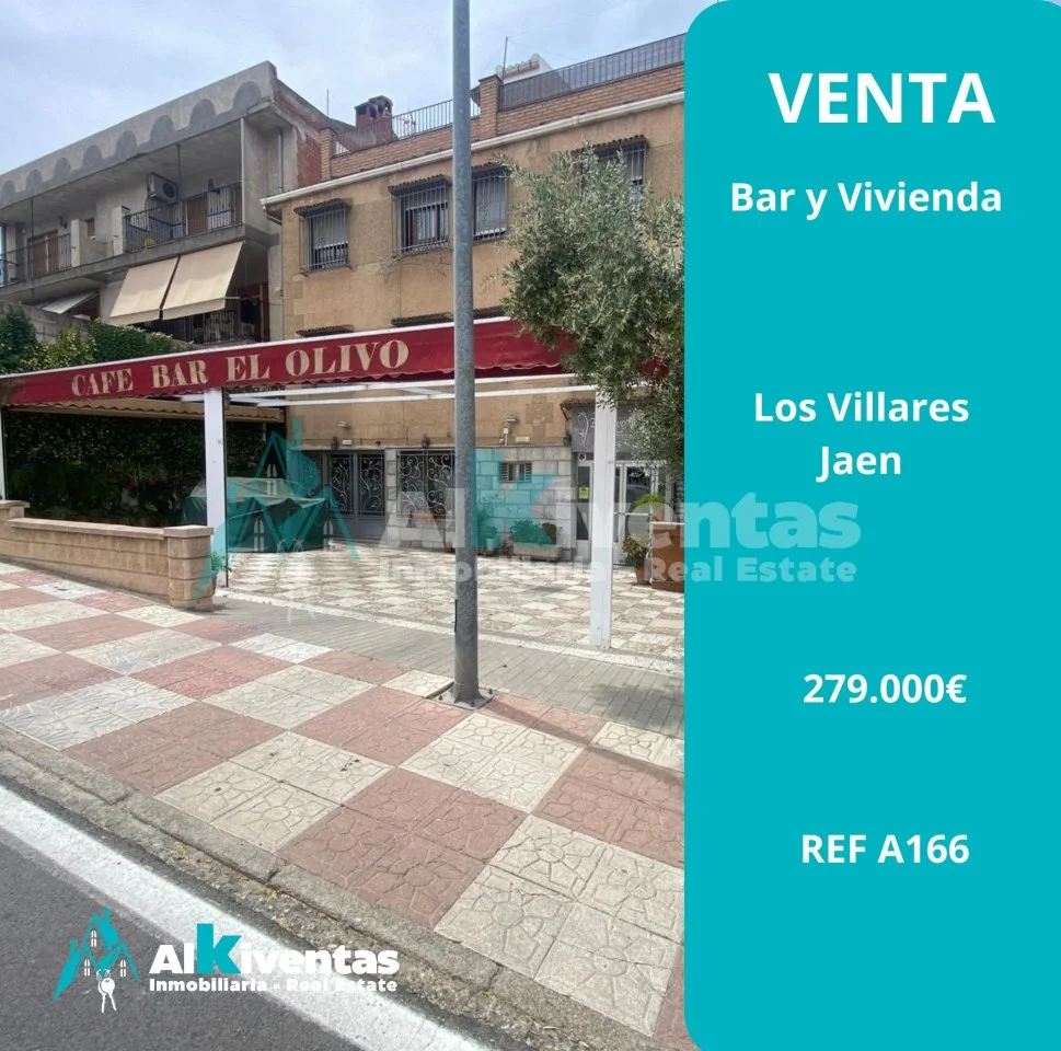 Bar con vivienda de cinco habitaciones
