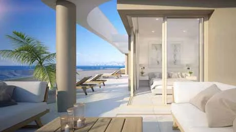 Apartamentos sobre plano en La Cala, 2-3 dormitorios